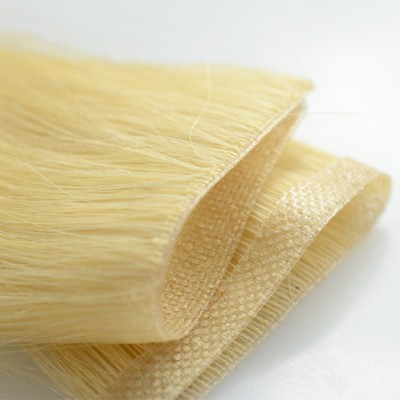 Wholesale remy 16 inch hand tied tape hair extensions